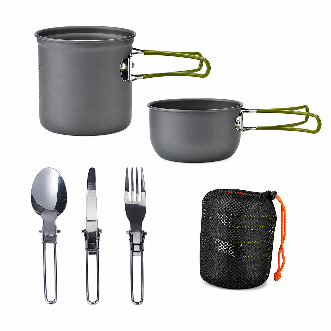 1–2 Person Camping Cookware Set - Image 4