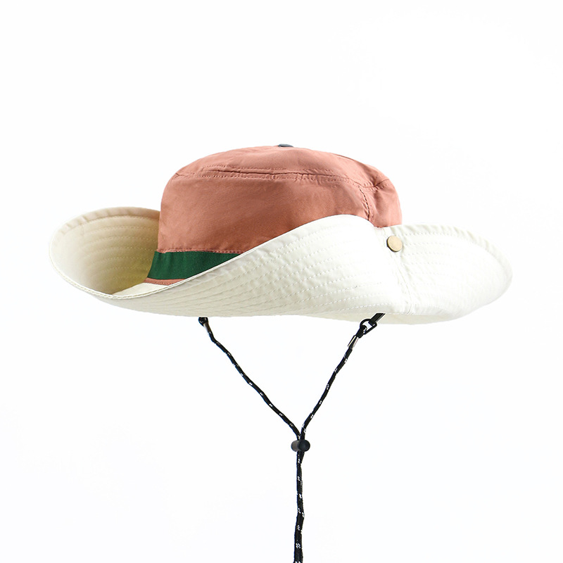UPF 50+ Foldable Wide-Brim Womens Sun Hat - Image 9