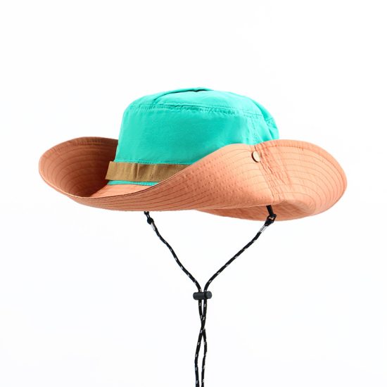 UPF 50+ Foldable Wide-Brim Womens Sun Hat - Image 10