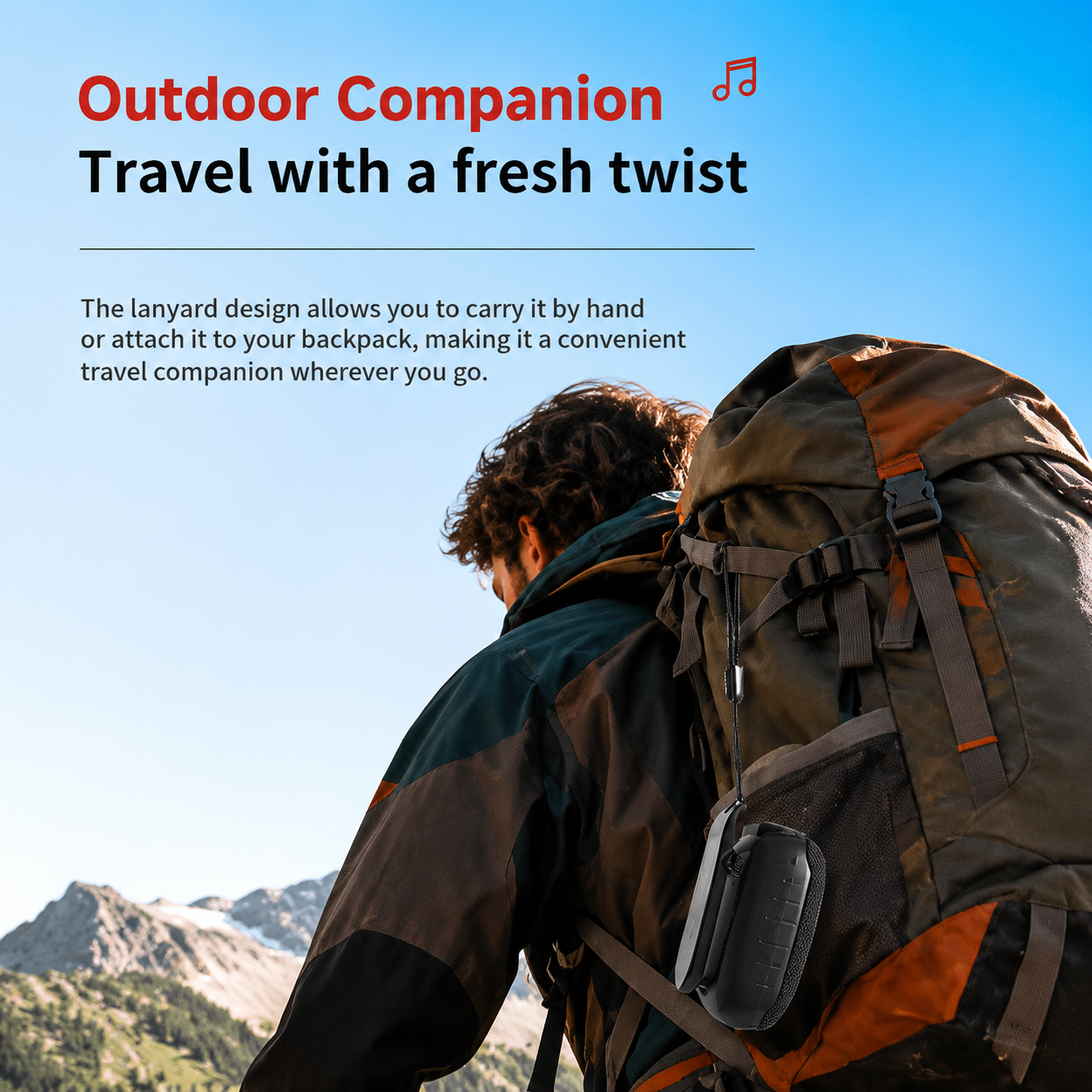 Portable Clip-On Bluetooth Speaker - Image 10