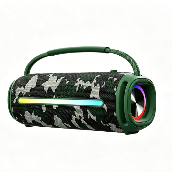 Portable Bluetooth Speaker with RGB Lighting