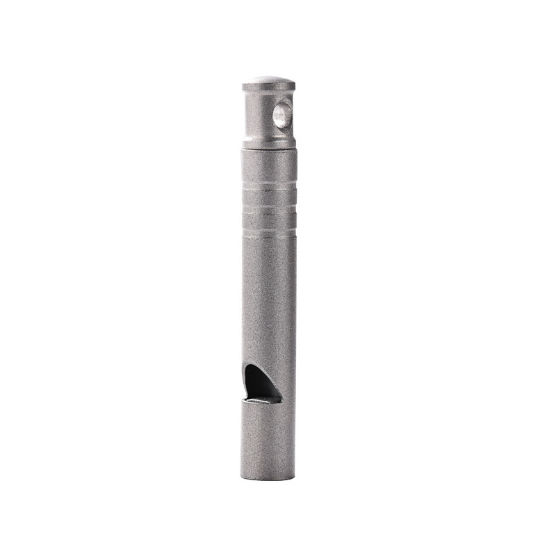 Pealess Titanium Emergency Whistle - Image 1
