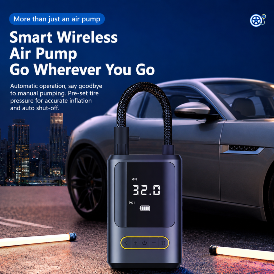 Portable Cordless Tire Inflator - Image 2
