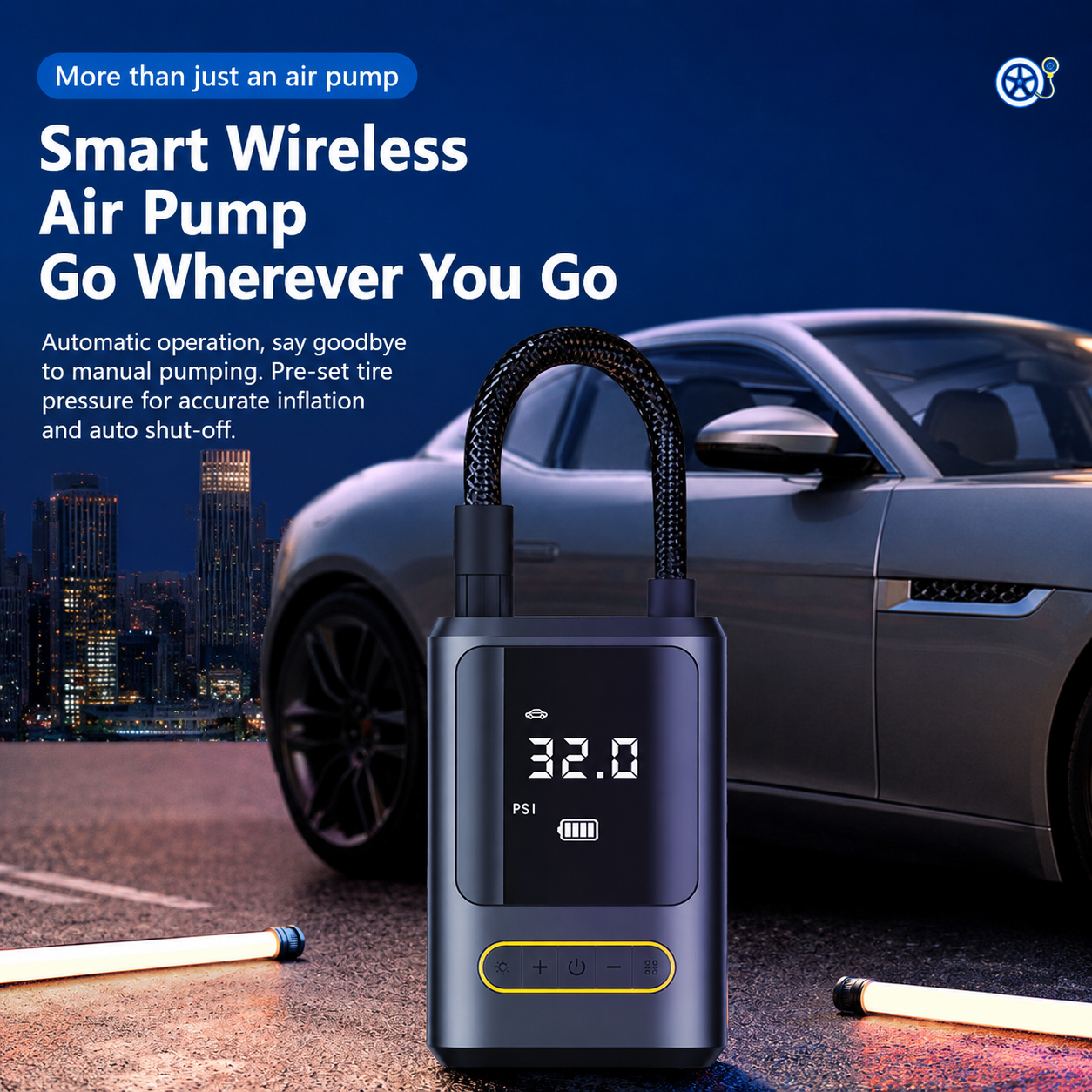 Portable Cordless Tire Inflator - Image 2