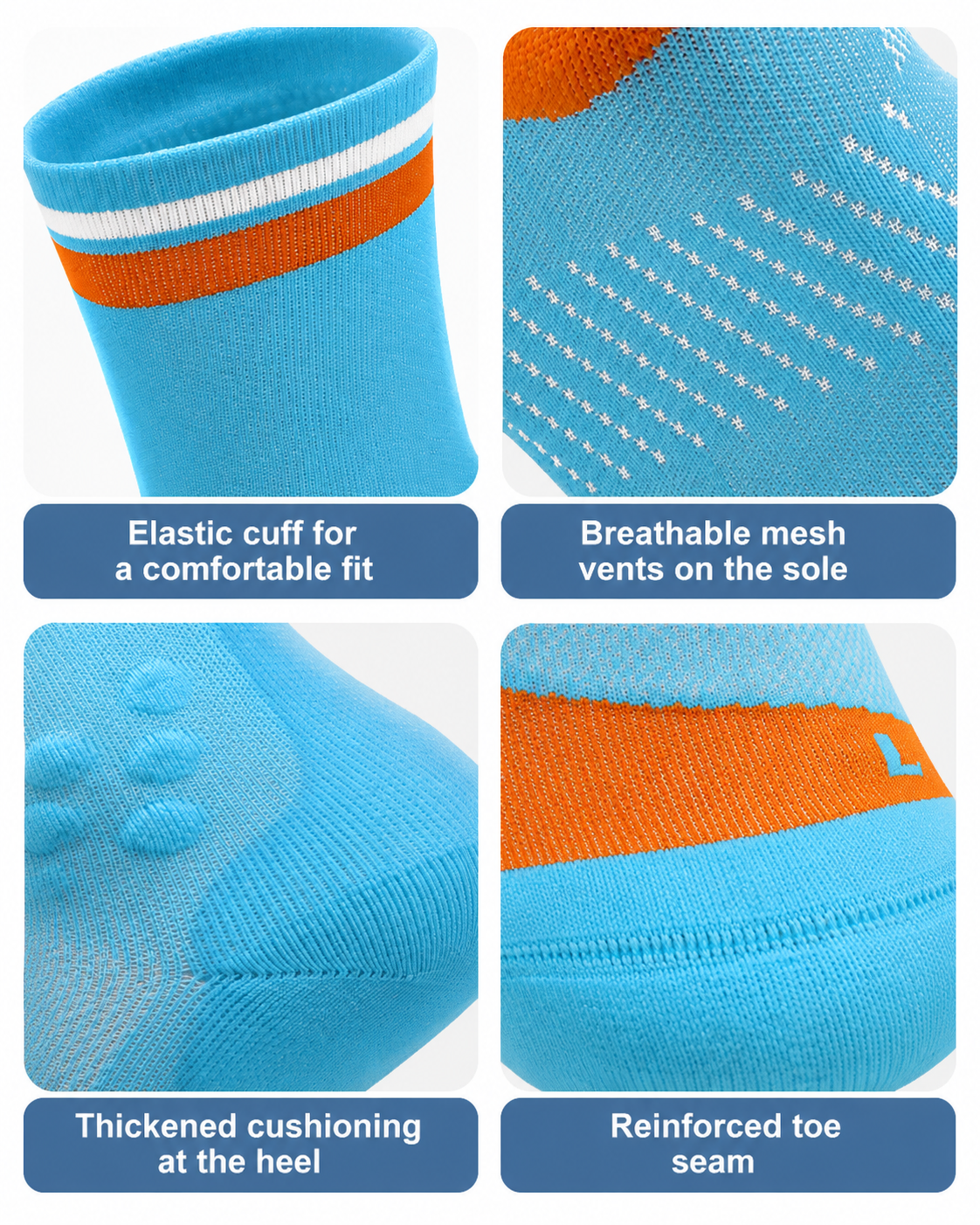 Quick Dry Marathon Running Socks - Image 4
