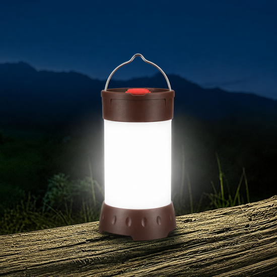 Portable Dual Light Source Camping Lantern - Image 2