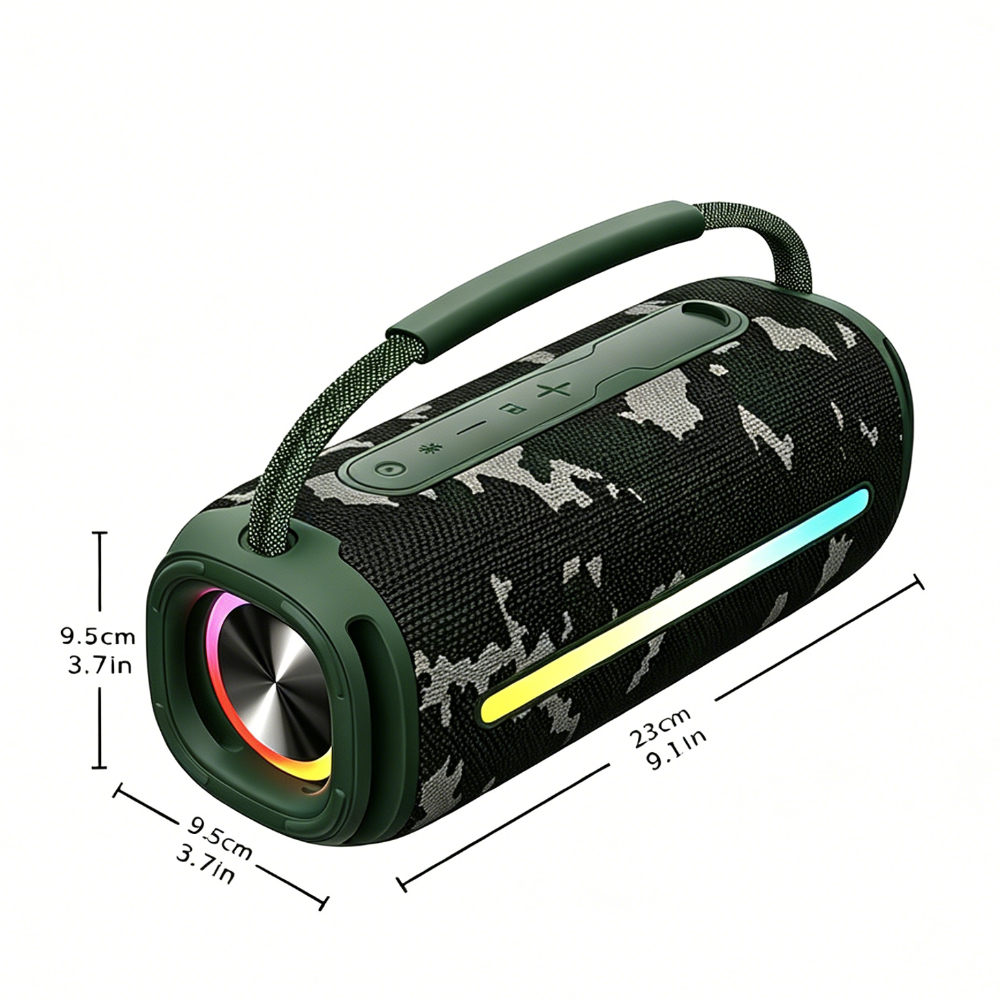 Portable Bluetooth Speaker with RGB Lighting - Image 11
