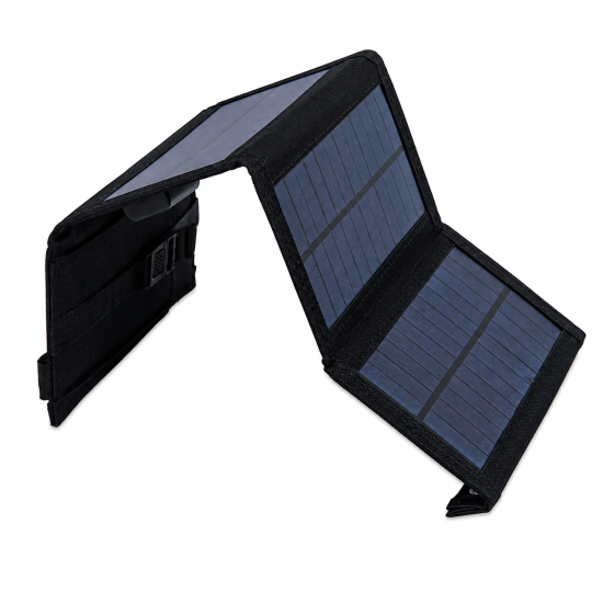 Foldable Solar Panel with USB Charging
