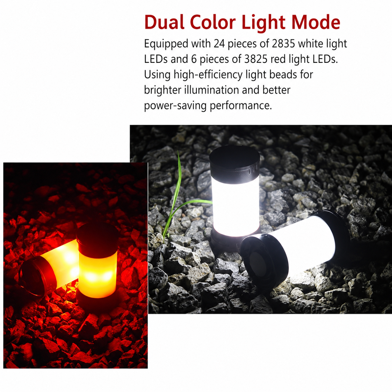 Portable Dual Light Source Camping Lantern - Image 8