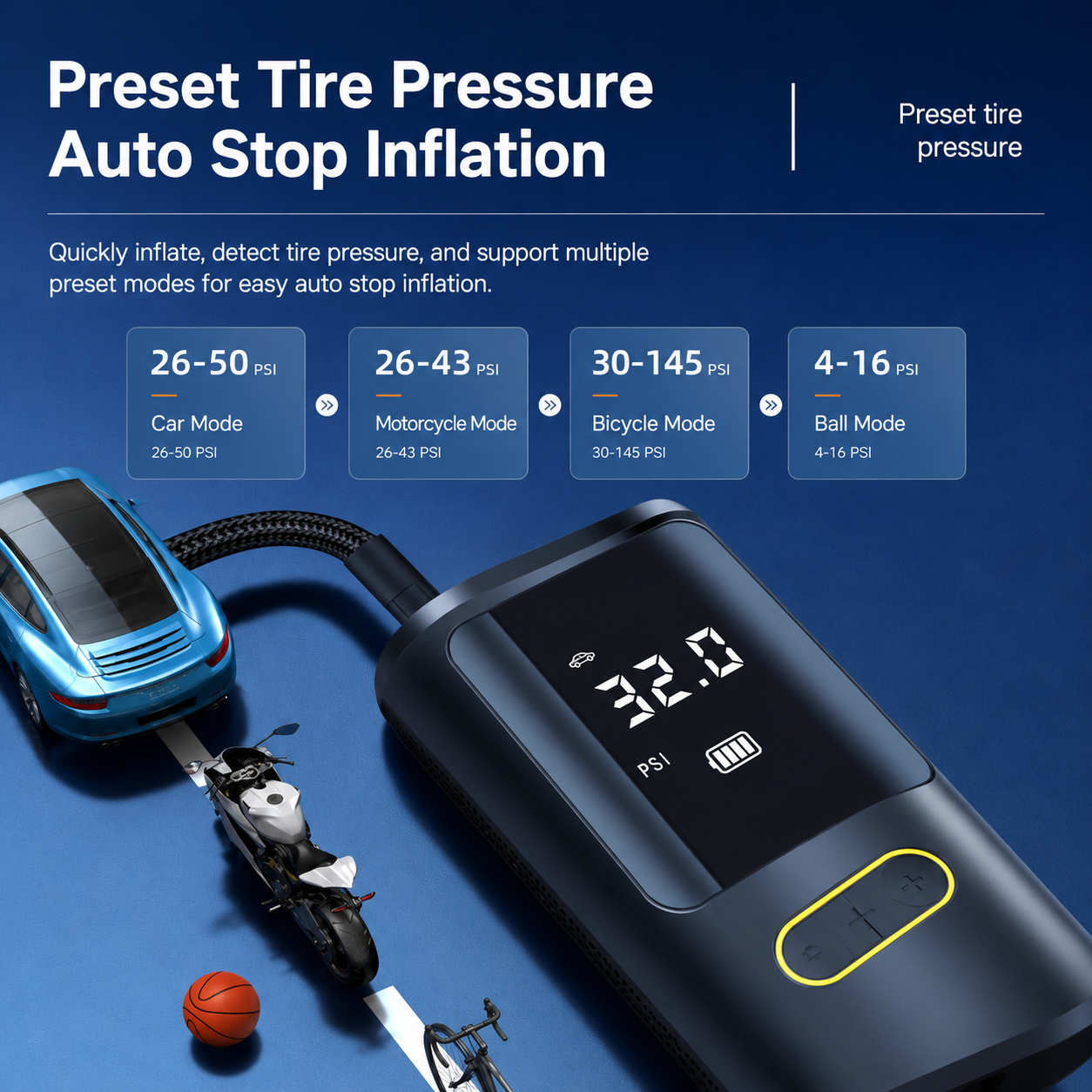 Portable Cordless Tire Inflator - Image 5