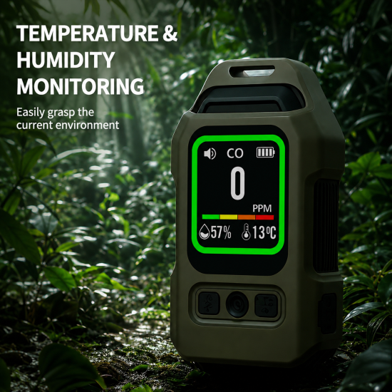 Portable CO & CO₂ Environmental Monitor - Image 4