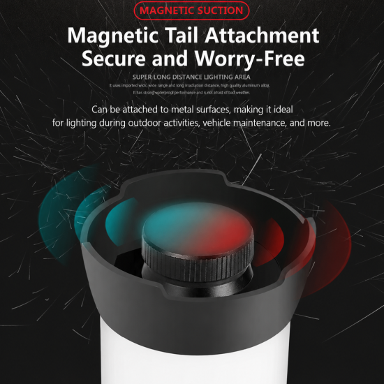 Portable Dual Light Source Camping Lantern - Image 4