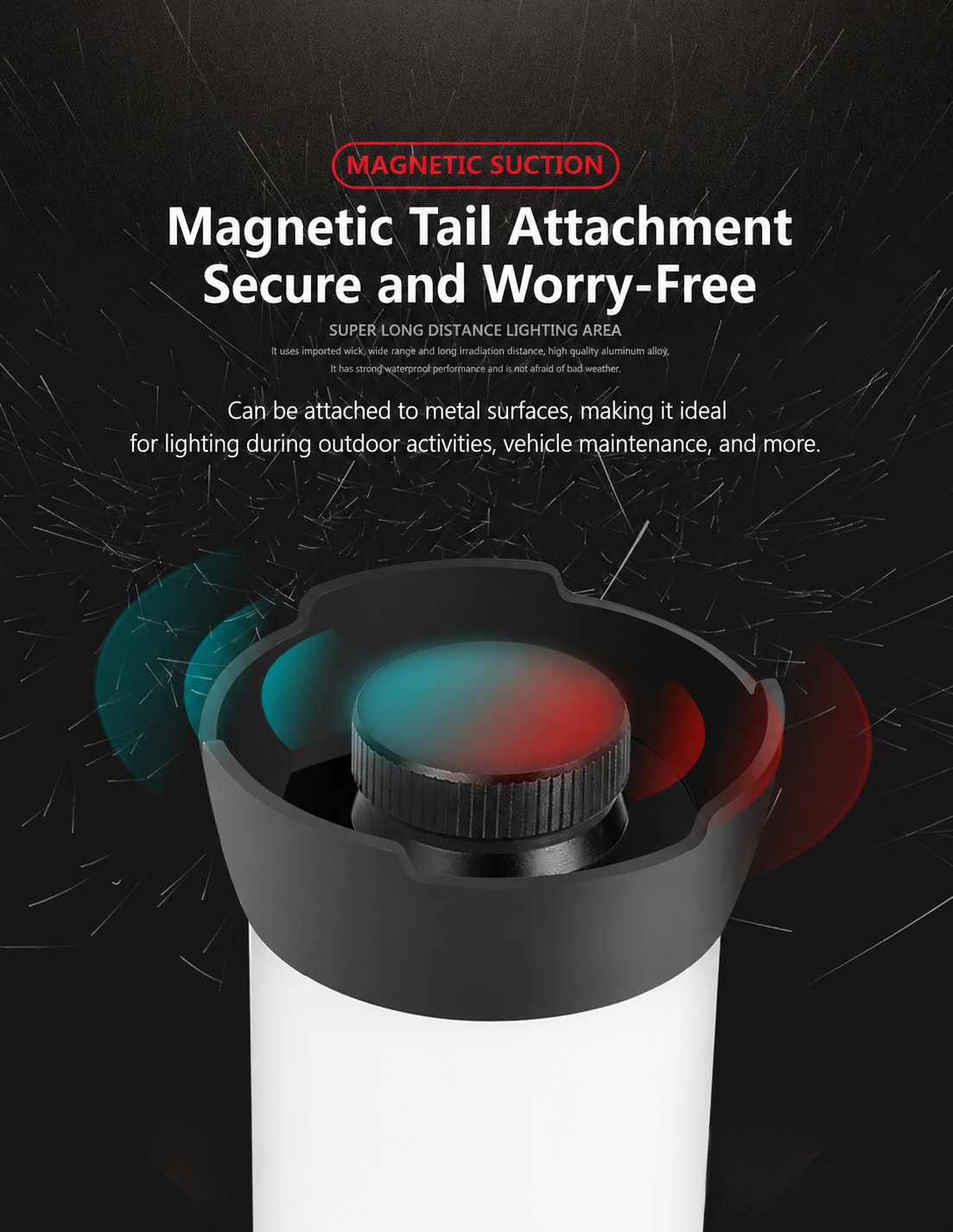 Portable Dual Light Source Camping Lantern - Image 4