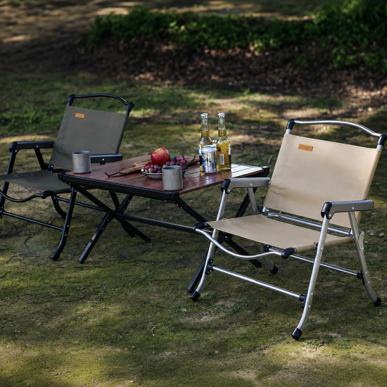 Aluminum Kermit-Style Camping Chair - Image 4