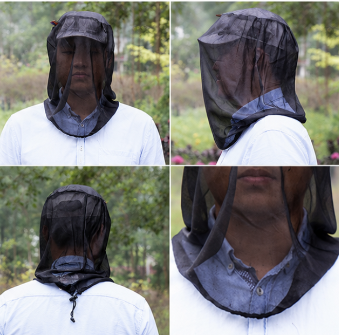 Outdoor Face Protection Mosquito Head Net - Image 3