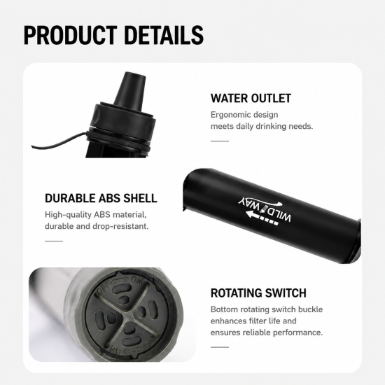 Portable Emergency Survival UF Water Purifier - Image 6