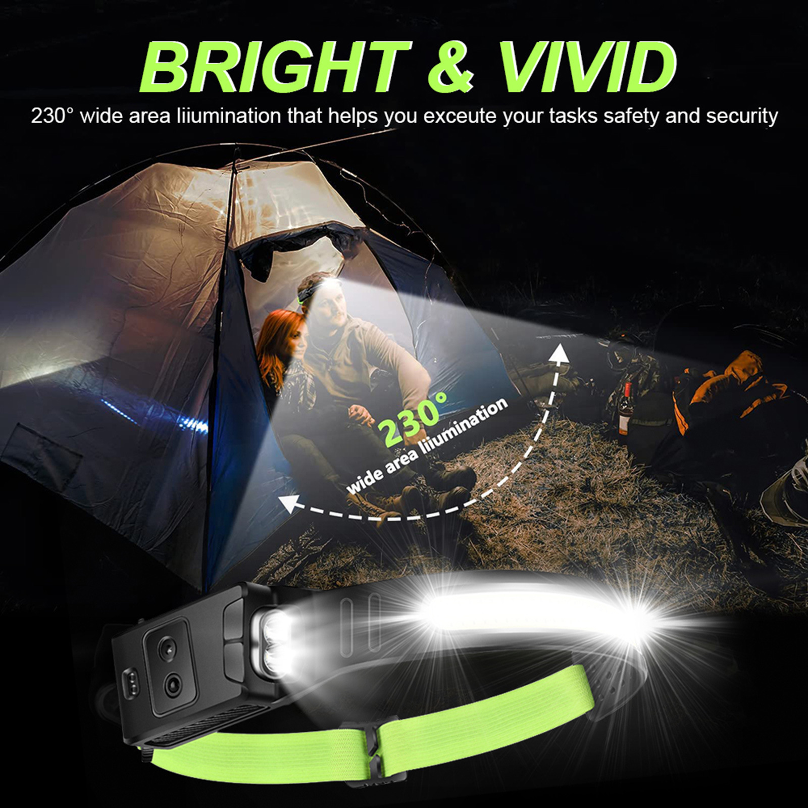 Rechargeable Motion-Sensor LED Headlamp - Image 4
