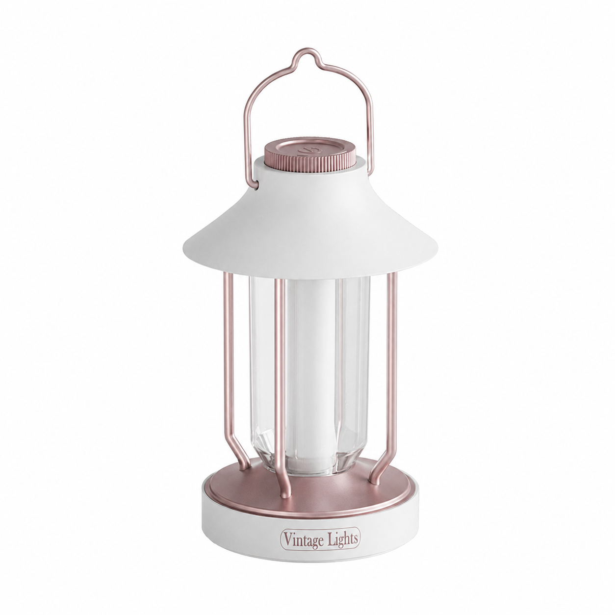 Rechargeable Vintage Camping Lantern - Image 1