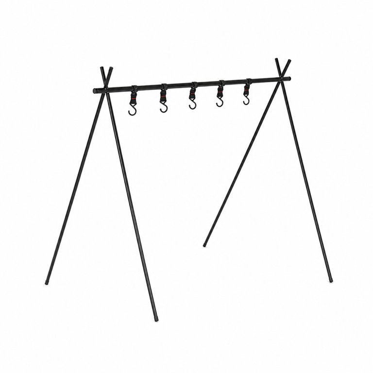 Foldable Aluminum Camping Hanging Rack