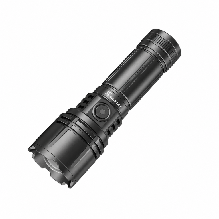 High-Lumen Zoomable Aluminum Flashlight