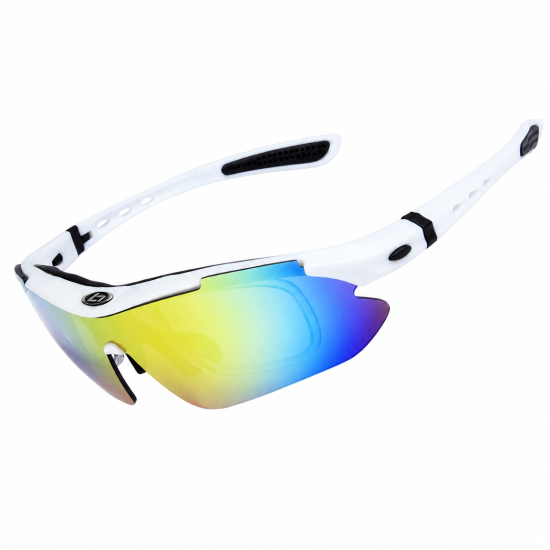 5-Lens Interchangeable Cycling Sunglasses Set - Image 1