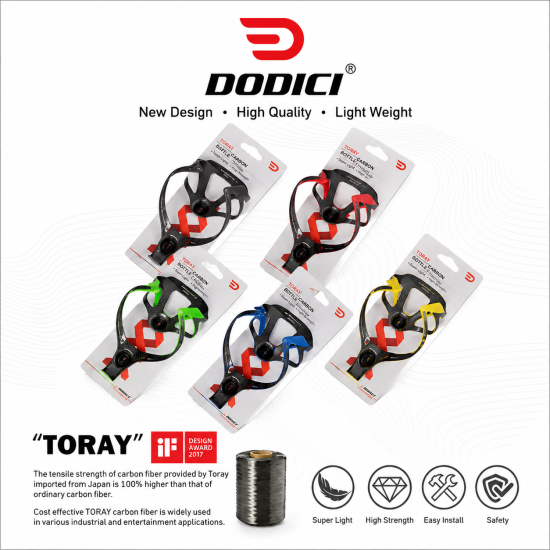 Lightweight Carbon Fiber Bike Bottle Cage - Image 12
