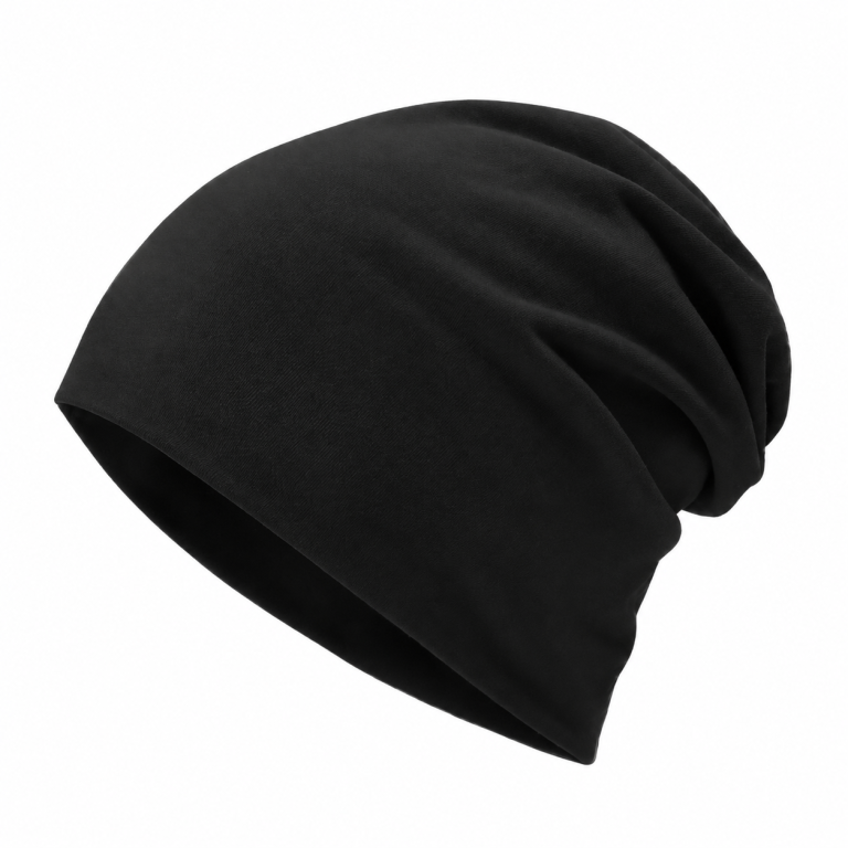 Oversized Double-Layer Cotton Beanie