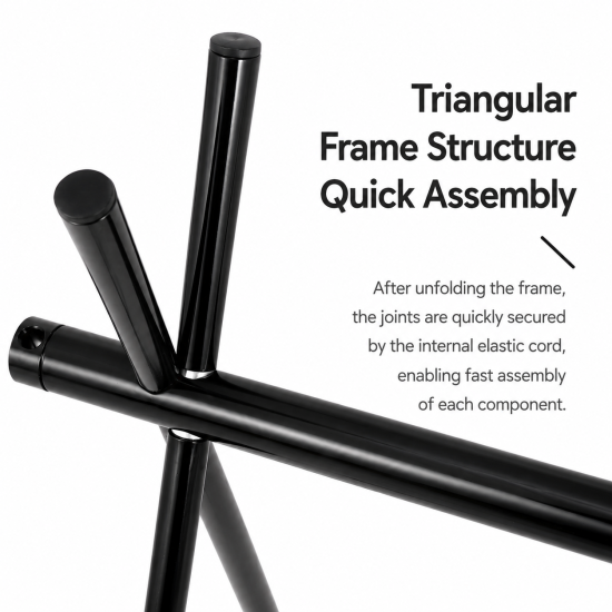 Foldable Aluminum Camping Hanging Rack - Image 5