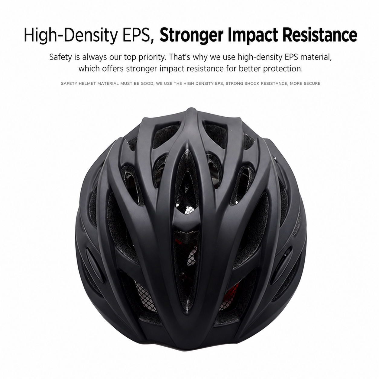 Lightweight In-Mold Cycling Helmet - Image 2