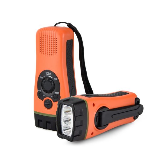 Hand-Crank Emergency Radio with Flashlight - Image 4