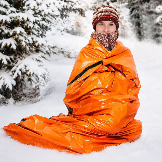PE Aluminized Emergency Thermal Bivvy Bag - Image 2