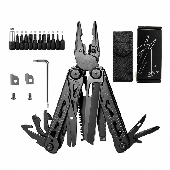 16-in-1 Folding Multi-Tool Pliers - Image 3