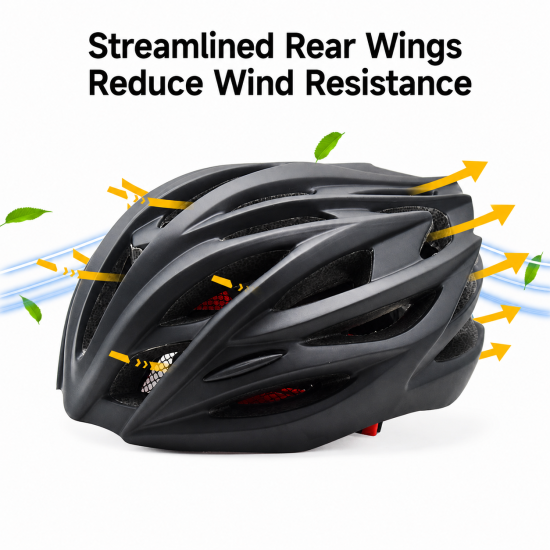 Lightweight In-Mold Cycling Helmet - Image 3