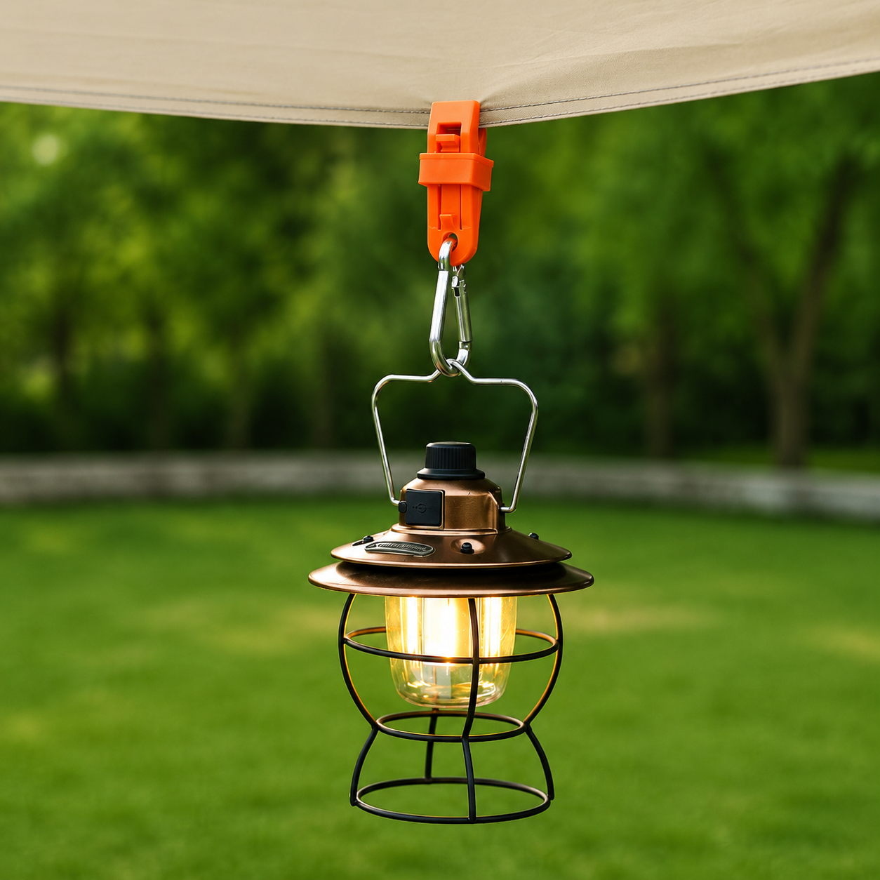 Adjustable Sliding Tent Fabric Clips - Image 2