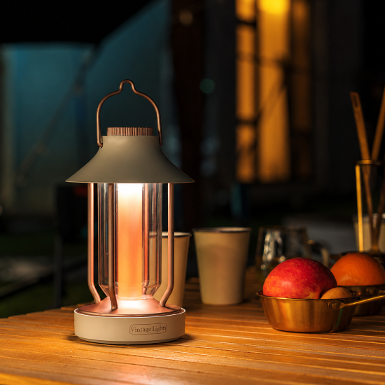 Rechargeable Vintage Camping Lantern - Image 3