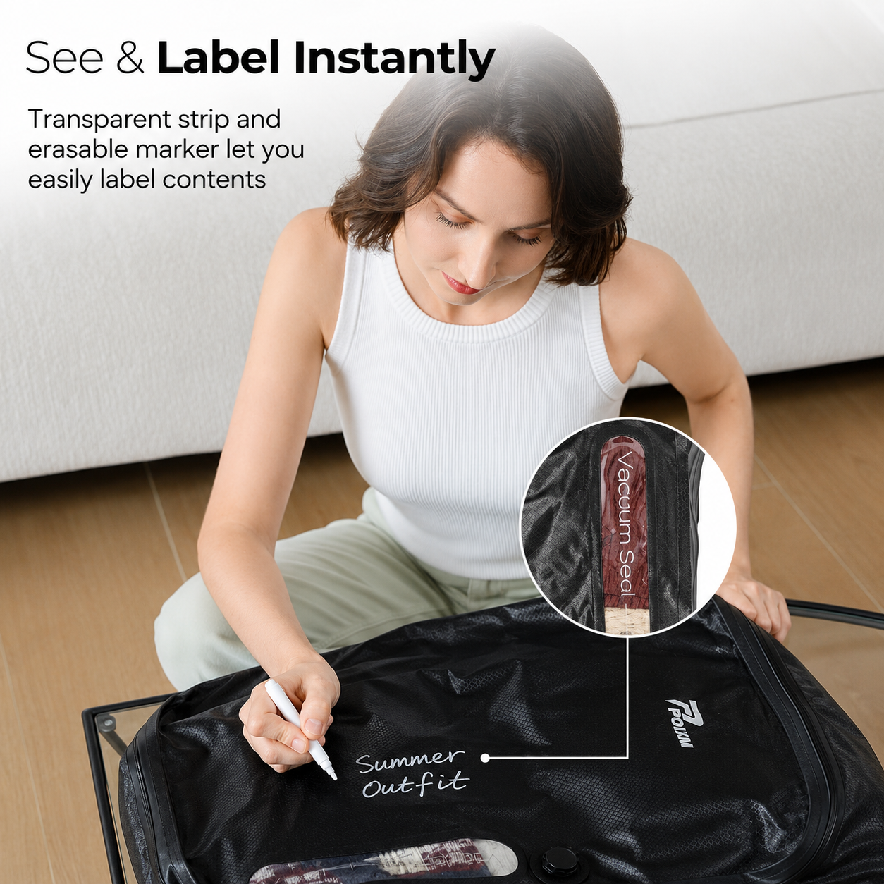 Waterproof Vacuum Seal Storage Bag - Image 3
