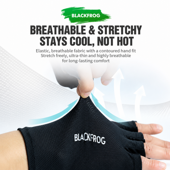 Breathable Half-Finger Cycling Gloves - Image 5