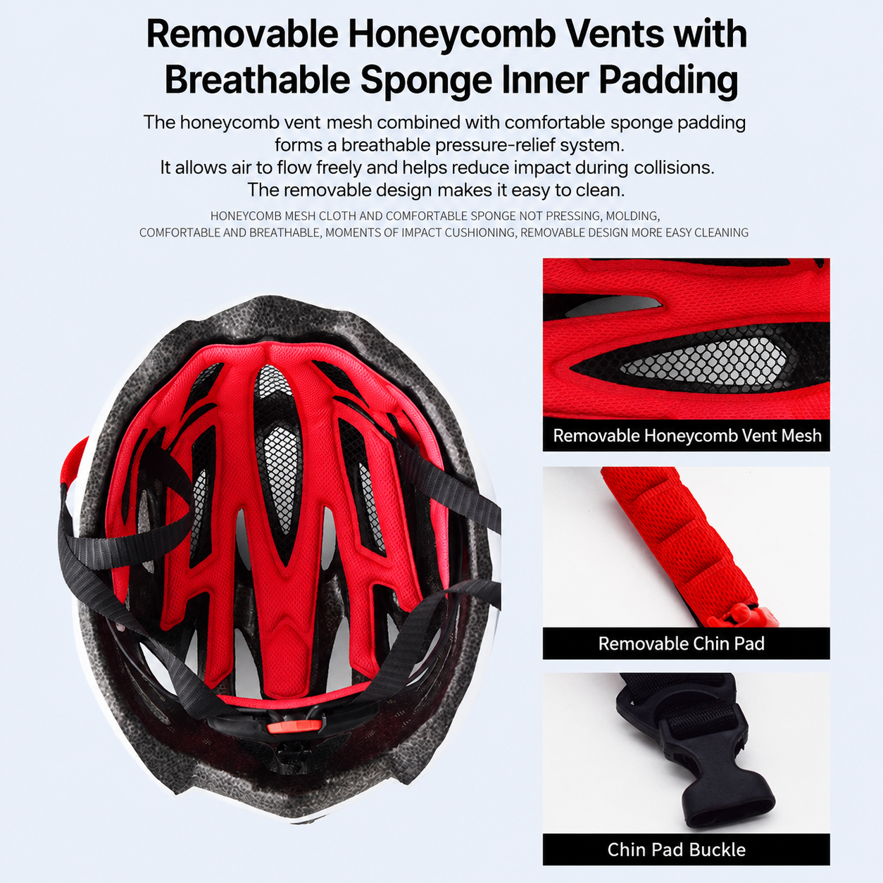 Lightweight In-Mold Cycling Helmet - Image 4