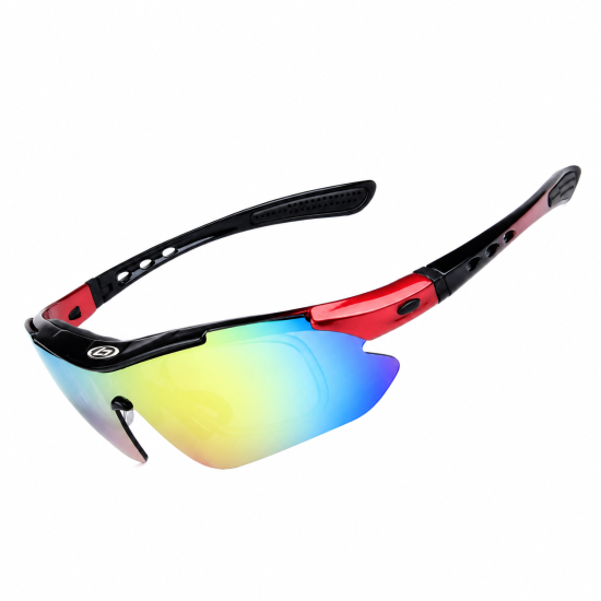 5-Lens Interchangeable Cycling Sunglasses Set - Image 11