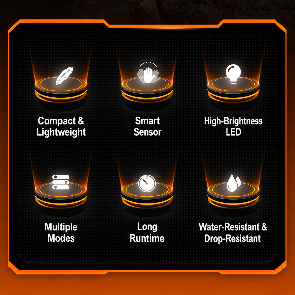 High-Brightness Motion-Sensor LED Headlamp - Image 11