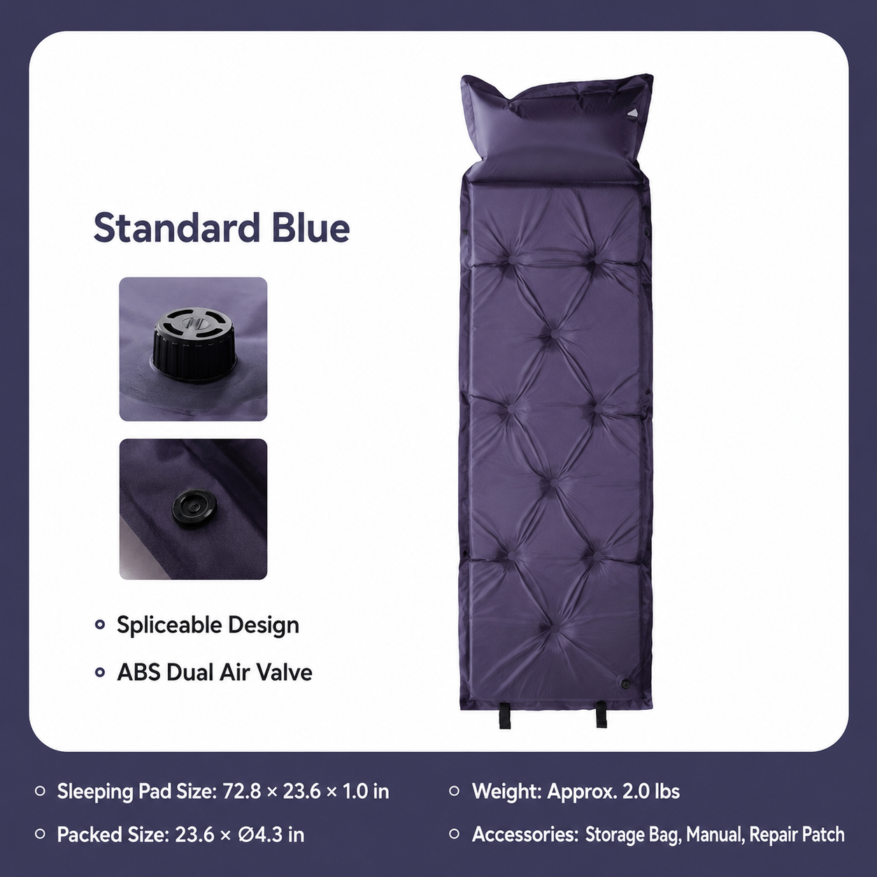 Connectable Self-Inflating Camping Pad - Image 6