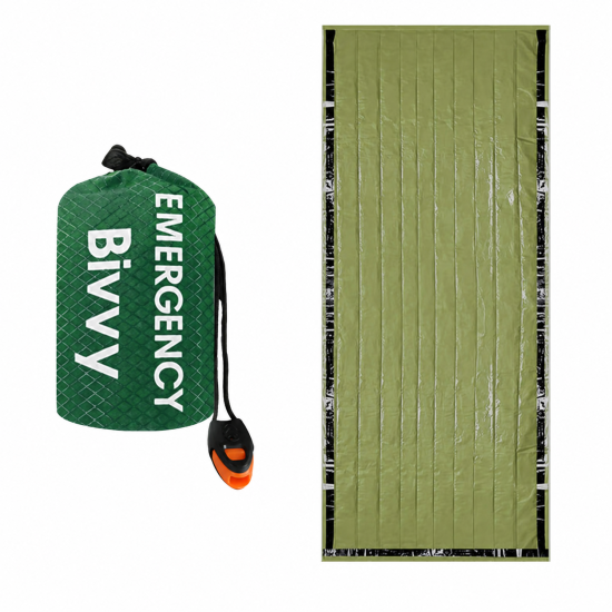 PE Aluminized Emergency Thermal Bivvy Bag - Image 4