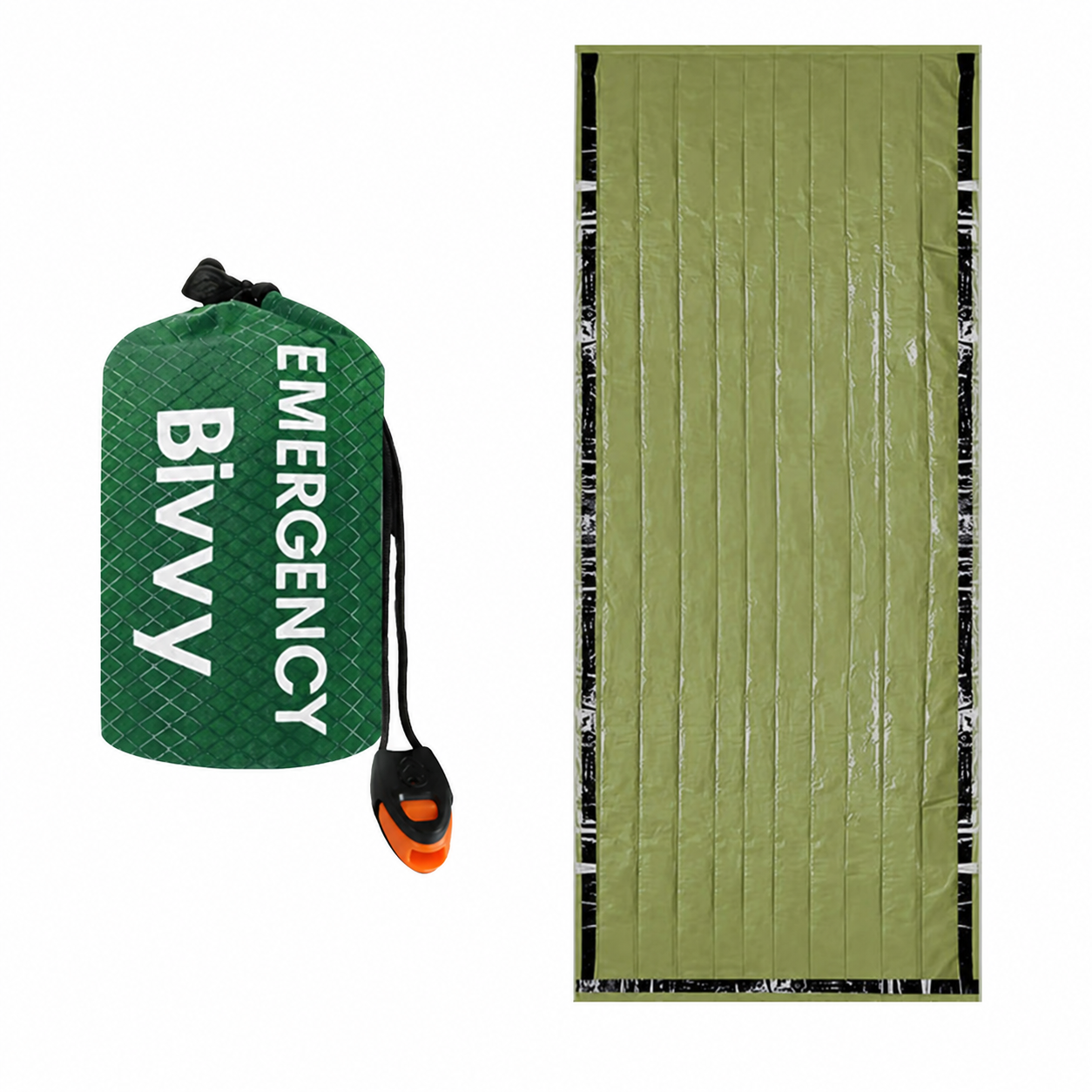 PE Aluminized Emergency Thermal Bivvy Bag - Image 4