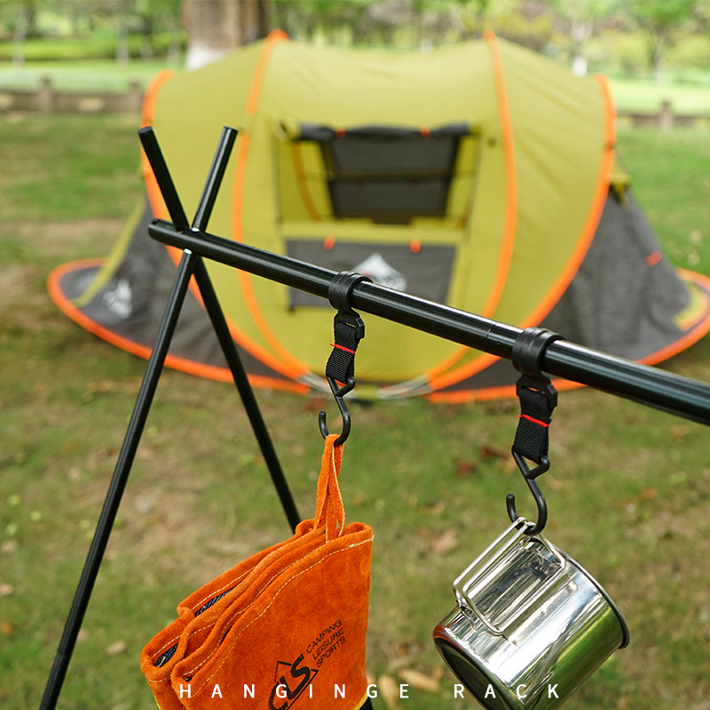 Foldable Aluminum Camping Hanging Rack - Image 3