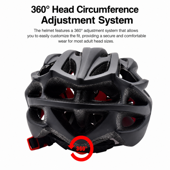 Lightweight In-Mold Cycling Helmet - Image 5