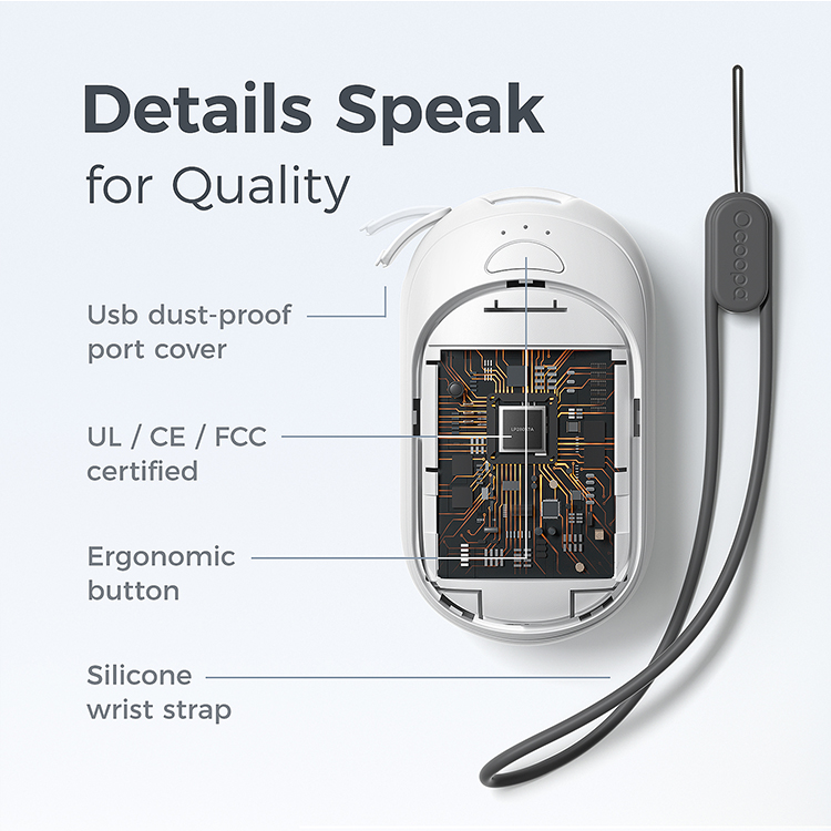 2-in-1 Magnetic Rechargeable Hand Warmer - Image 5