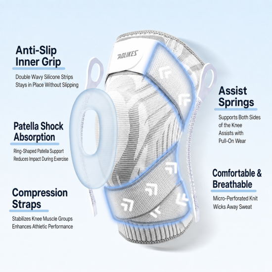 Adjustable Compression Knee Brace - Image 3
