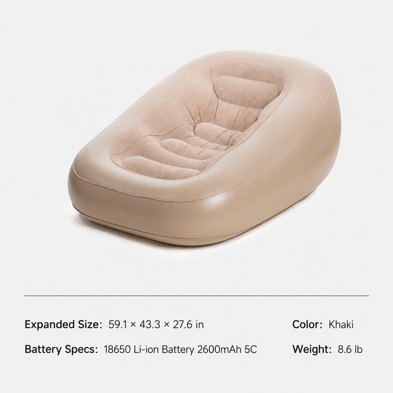 Automatic Inflatable Lounge Sofa - Image 5