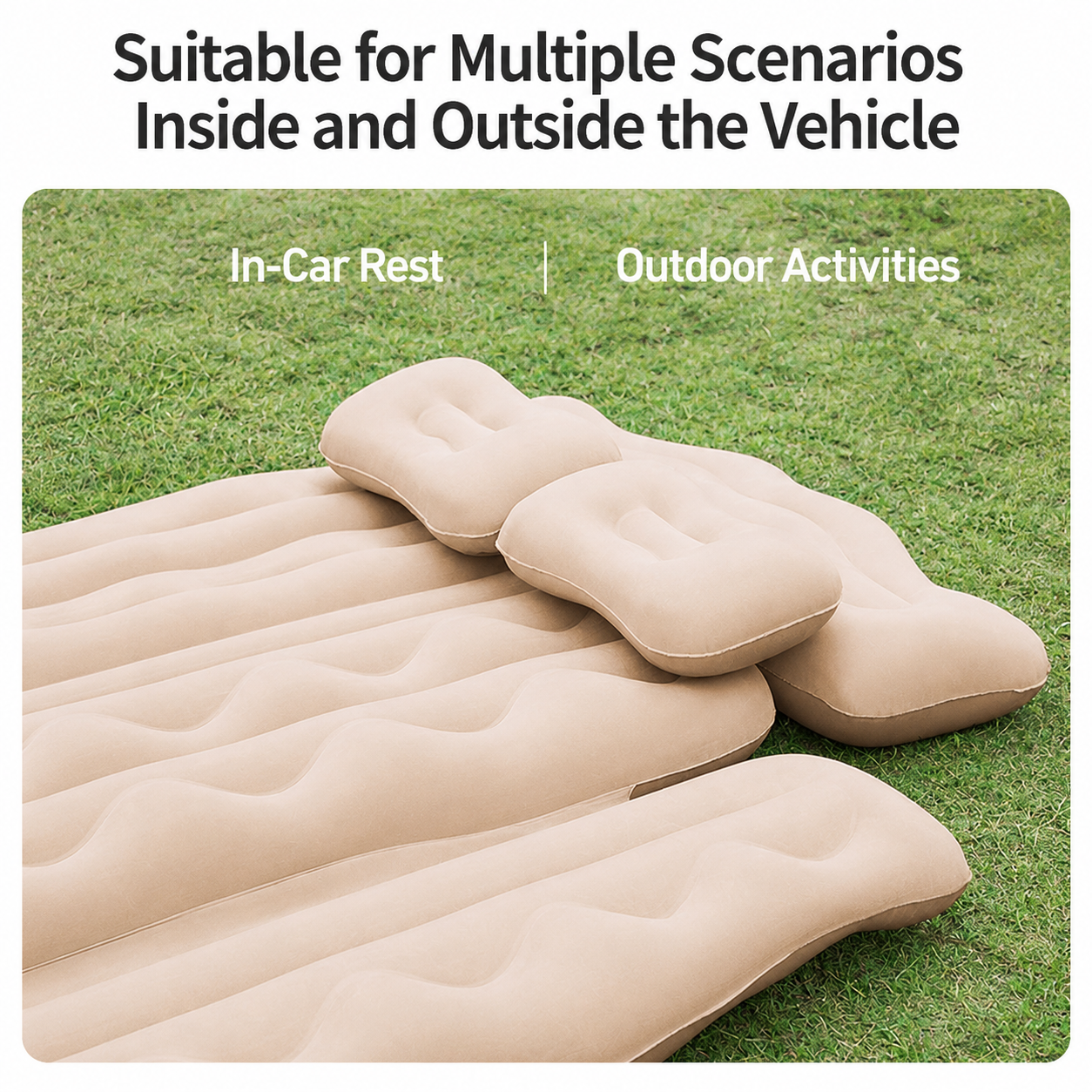 Car Back Seat Inflatable Mattress - Image 3