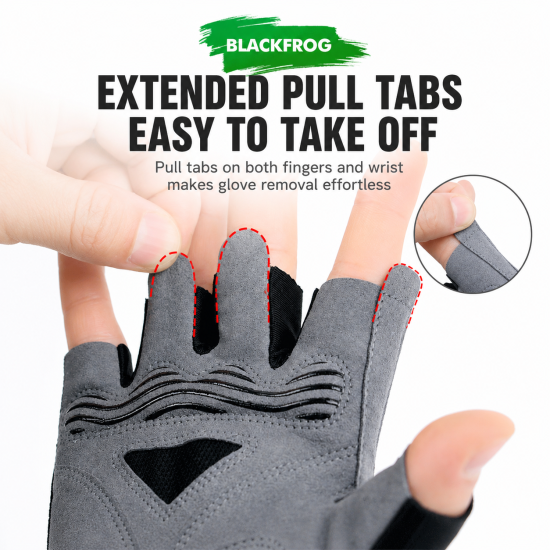 Breathable Half-Finger Cycling Gloves - Image 6